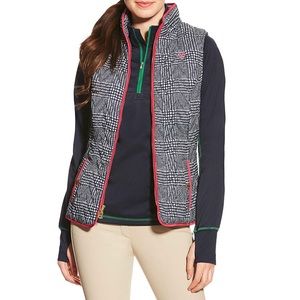 Artiat Women’s Ashley Vest Navy Plaid Size M